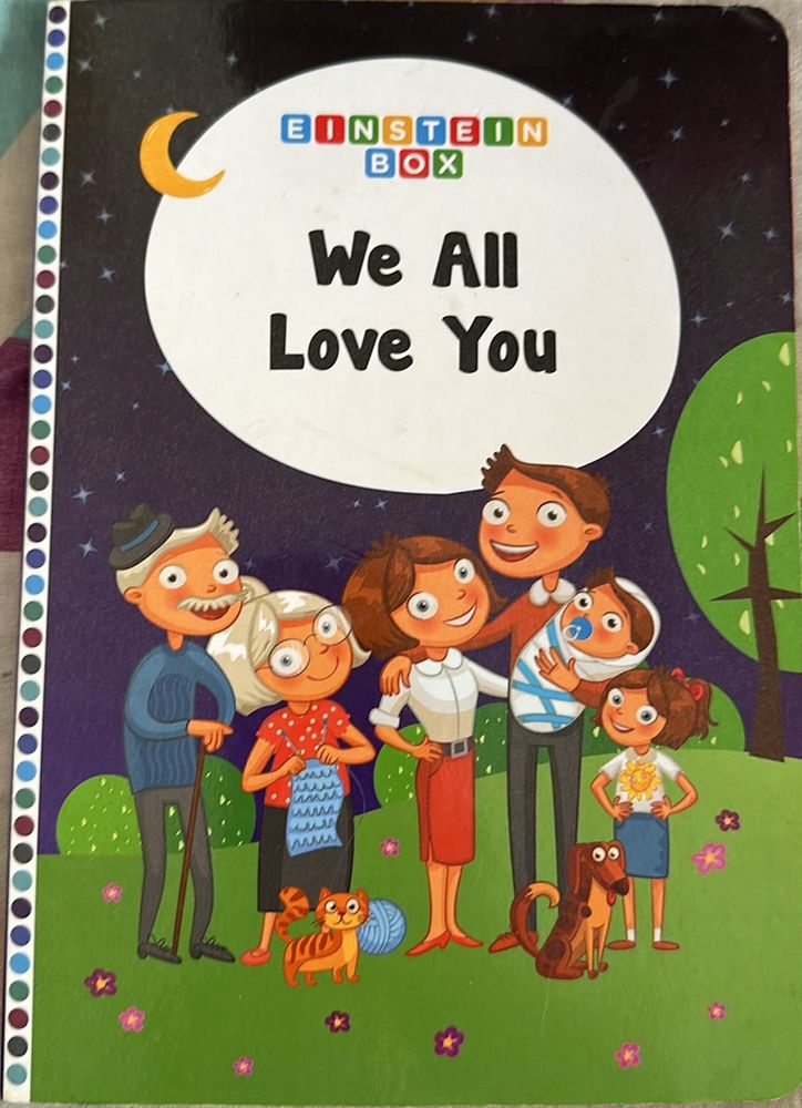 Book For 1 Year Old - We All Love You