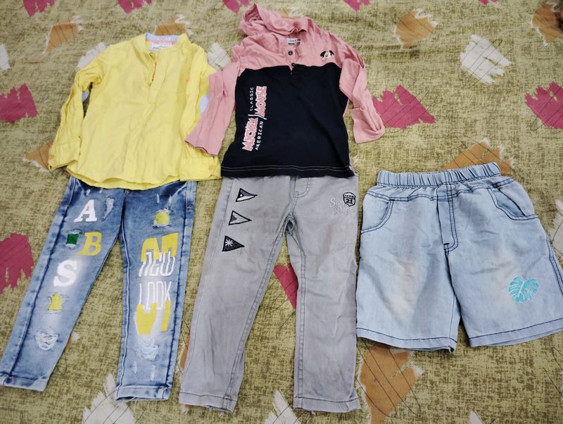 Two Set Of  Jeans  Get One Freebie