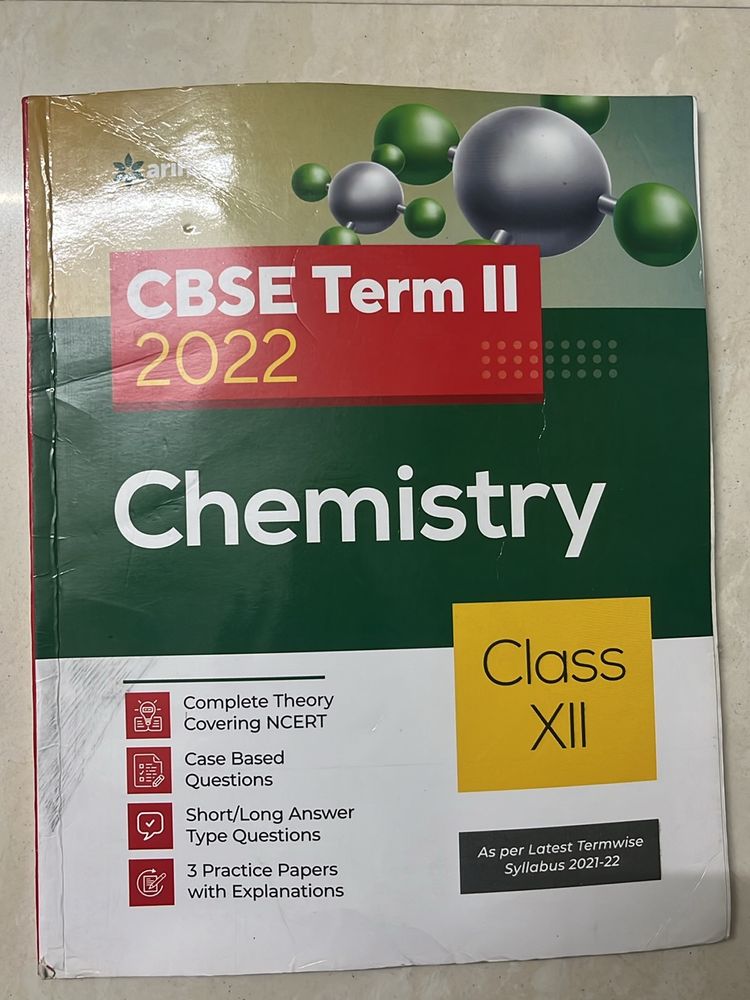 CBSE term two chemistry class 12