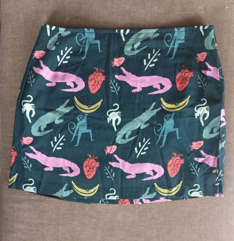 Panchatantra Printed Skirt