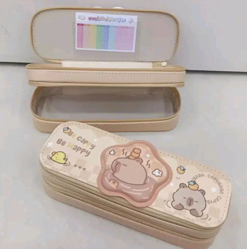 Double Layer Pencil Case For Student