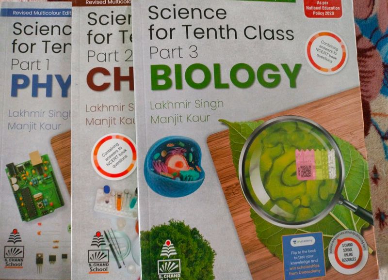 S.Chand(Science)Class 10th Books Ncert Based