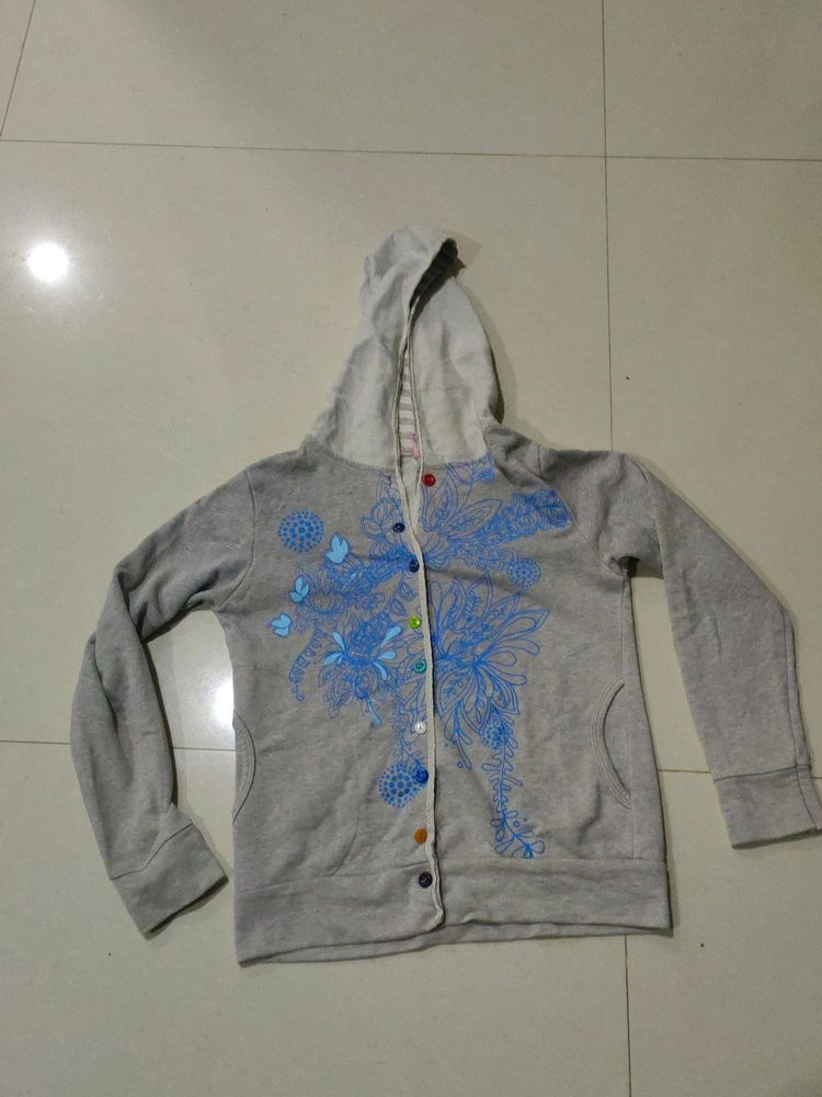 Hoodie Type Jacket