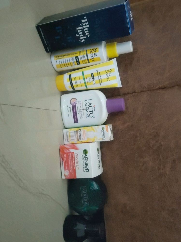 Skin Care Kit Of Different Companies & Products