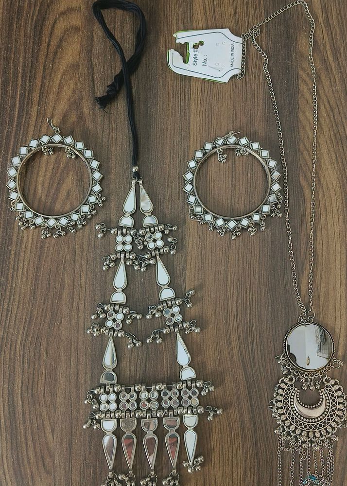 Combo Of Neckpiece And Earing