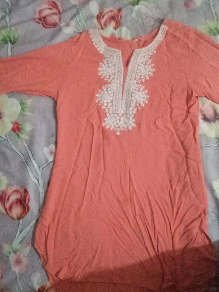 The Cotton Blend Kurti🩶