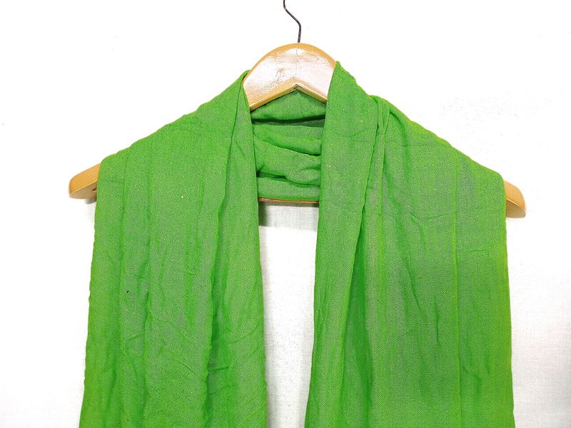 AHMADUN BRAND Parrot Green Dupatta