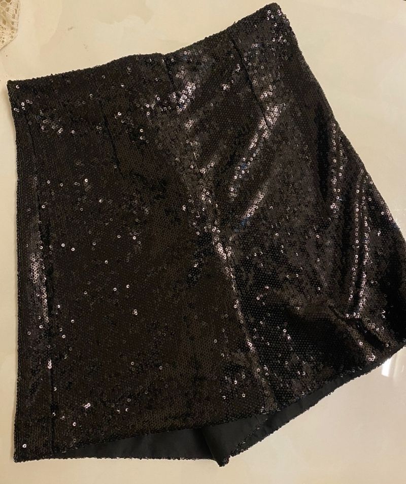 Zara Sequin Shorts