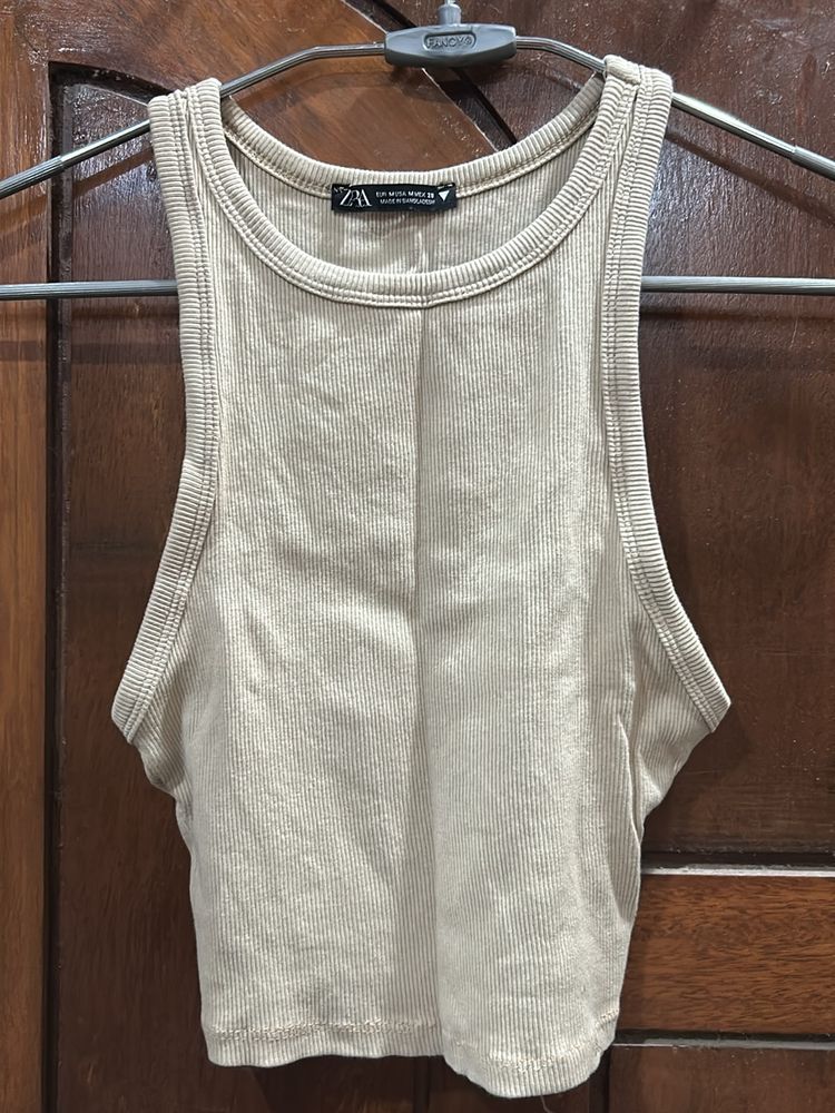 OLD MONEY STYLE ZARA TANK TOP