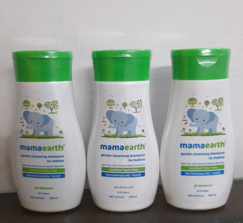 mama earth Gentle Cleansing Shampoo For Babies