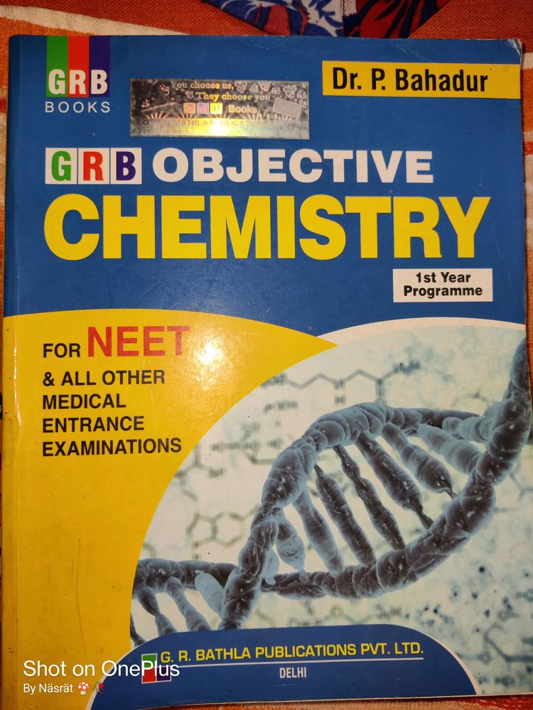 Objective Chemistry 1st Year Program