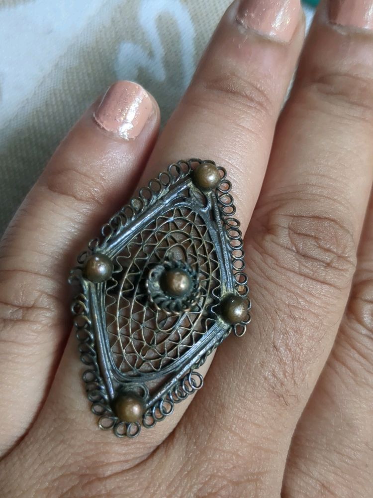 Tribal Metal Ring