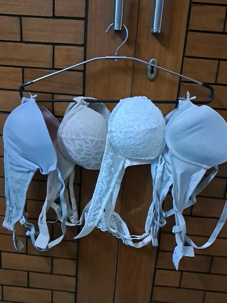 Combo Of Four Imported Fabric Bra