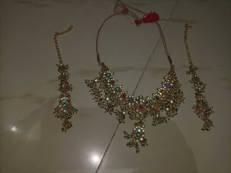 Multicolour Jewellery Set