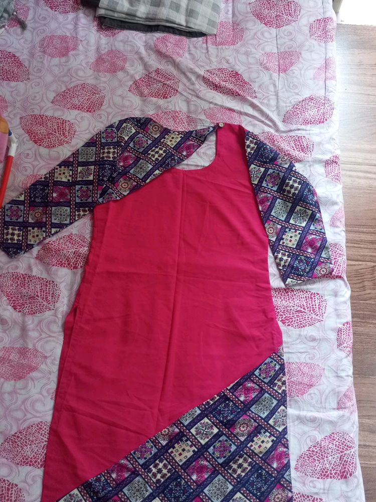 Designer Crepe Kurta