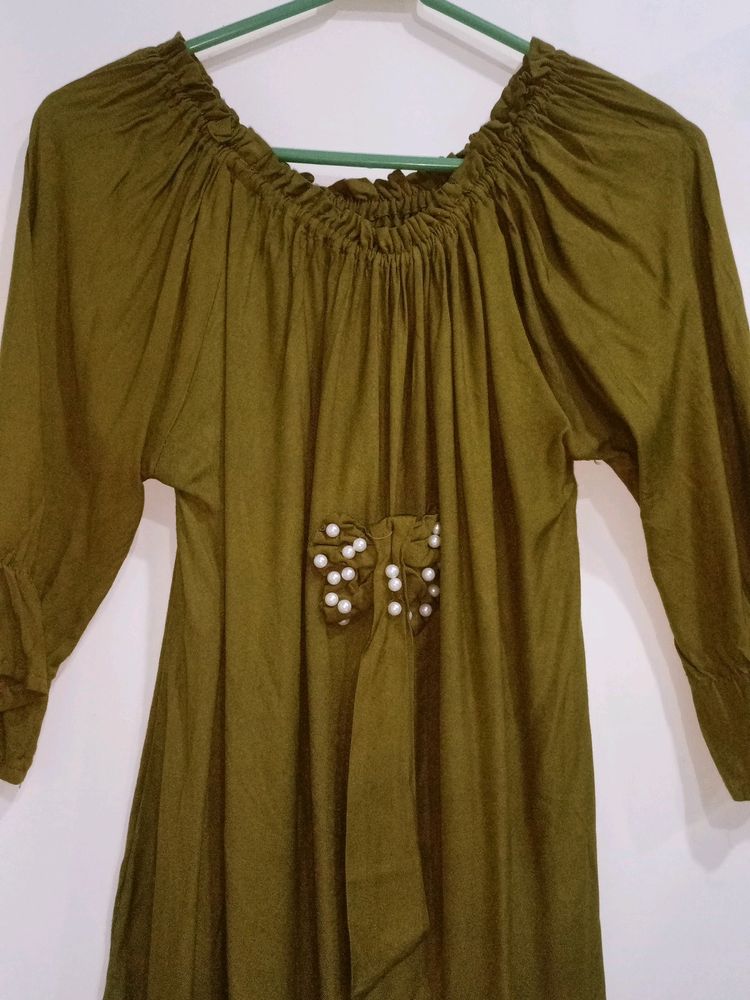 Cute Olive Top