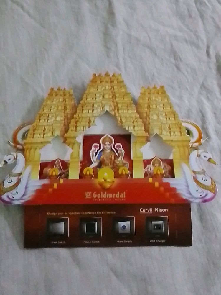 Maa Laxmi Door Decor You Can Hang It On Door Or Paste It On Wall/Any Surface