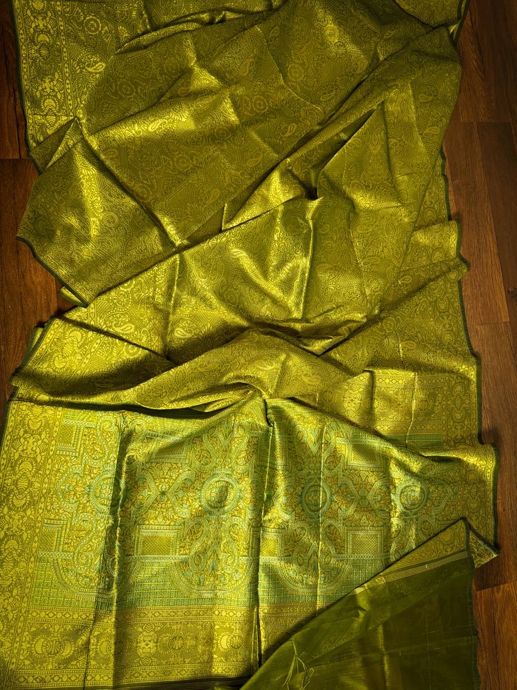 100% Pure Silk Himroo Banarasi Authentic And Rare