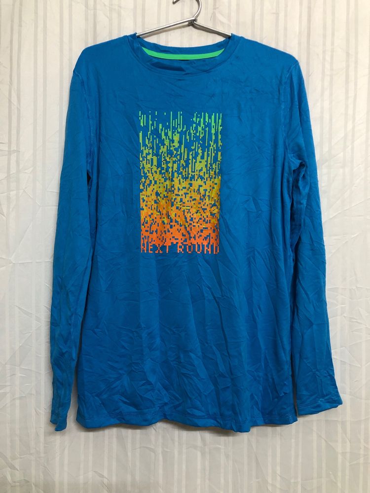 All In Motion Blue Long Sleeve T Shirt