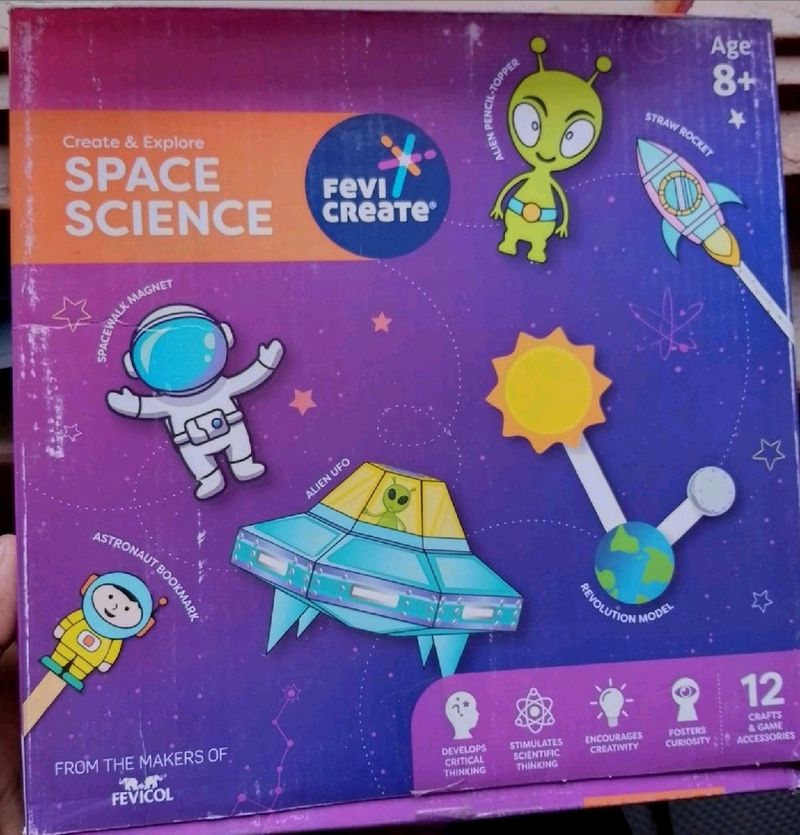 Fevicreate Space Science Kit, DIY Art & Craft Set,