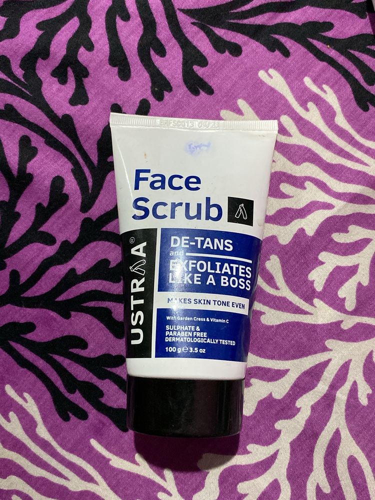 ustra face scrub un used