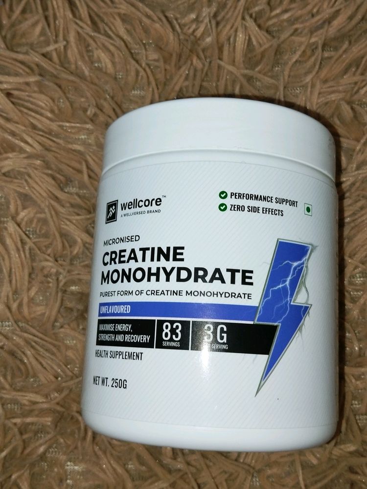 WELLCORE MICRONISED CREATINE MONOHYDRATE