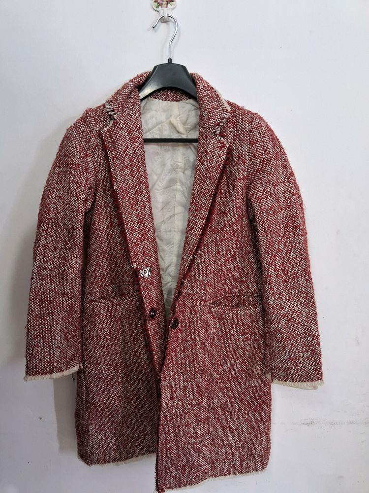 LONG WOOLEN COAT