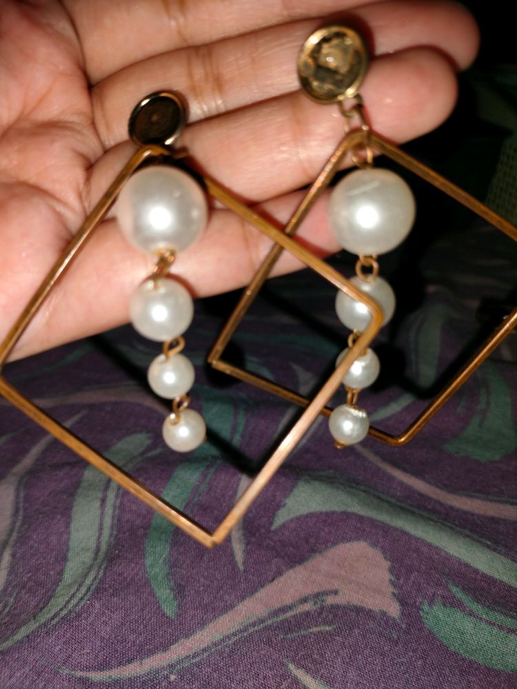 Partywear Pearl Earrings