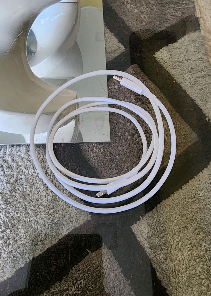 Apple Original Lightning to type C cable.