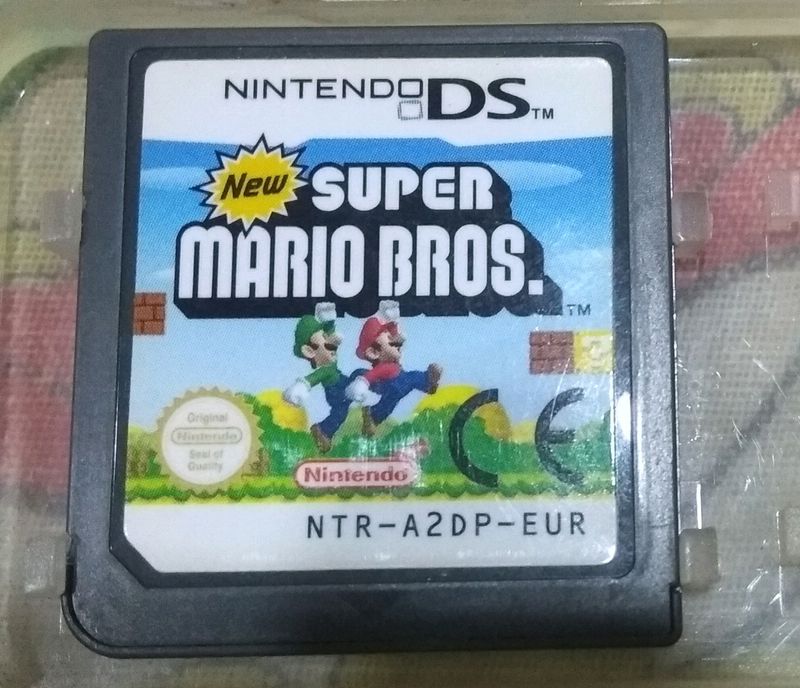 New Super Mario Bros Nintendo DS 2006 Cartridge