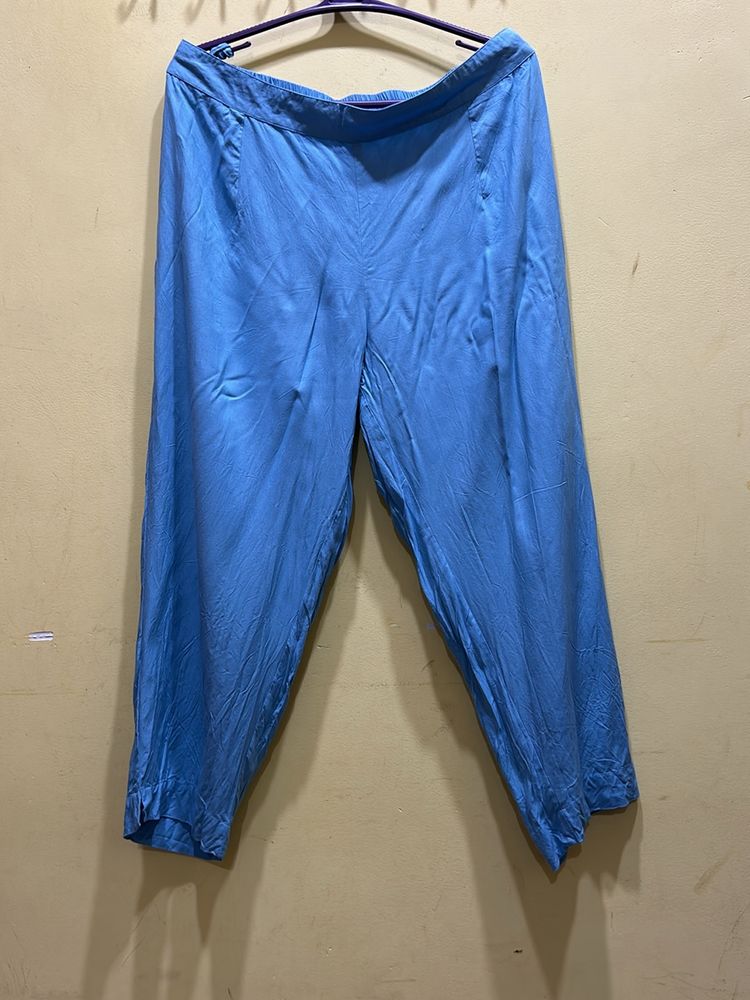 Avaasa Blue Palazzo Size XXL