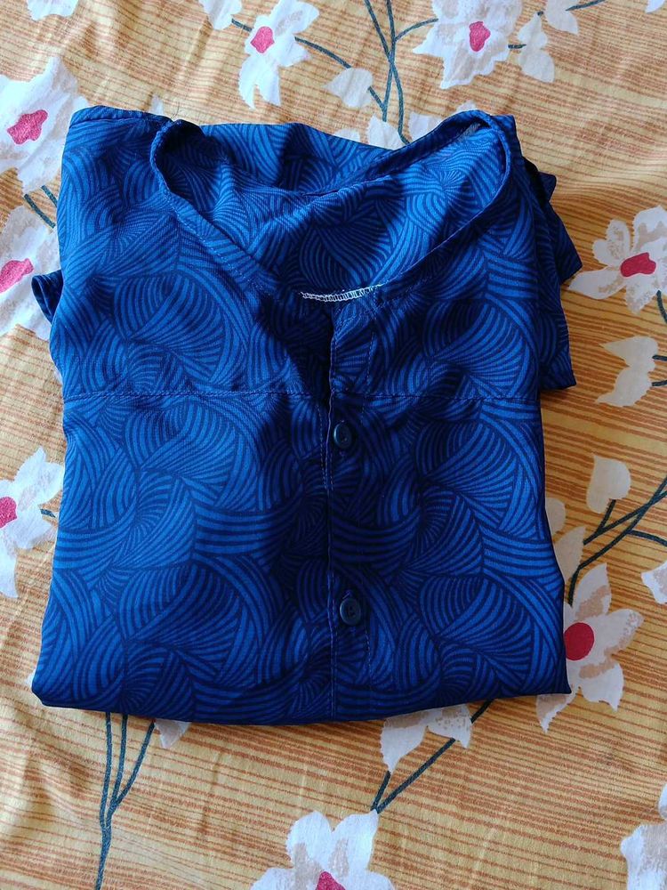 Navy Blue Top Shirt