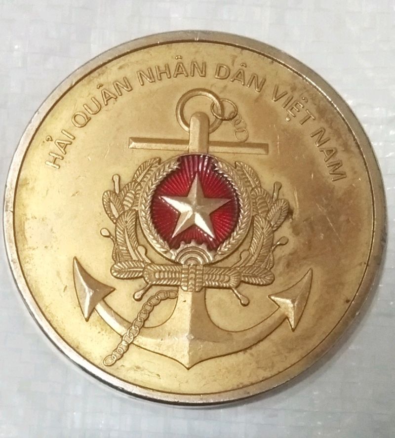 Collectible Vietnam People's Navy Big Medal 118gms