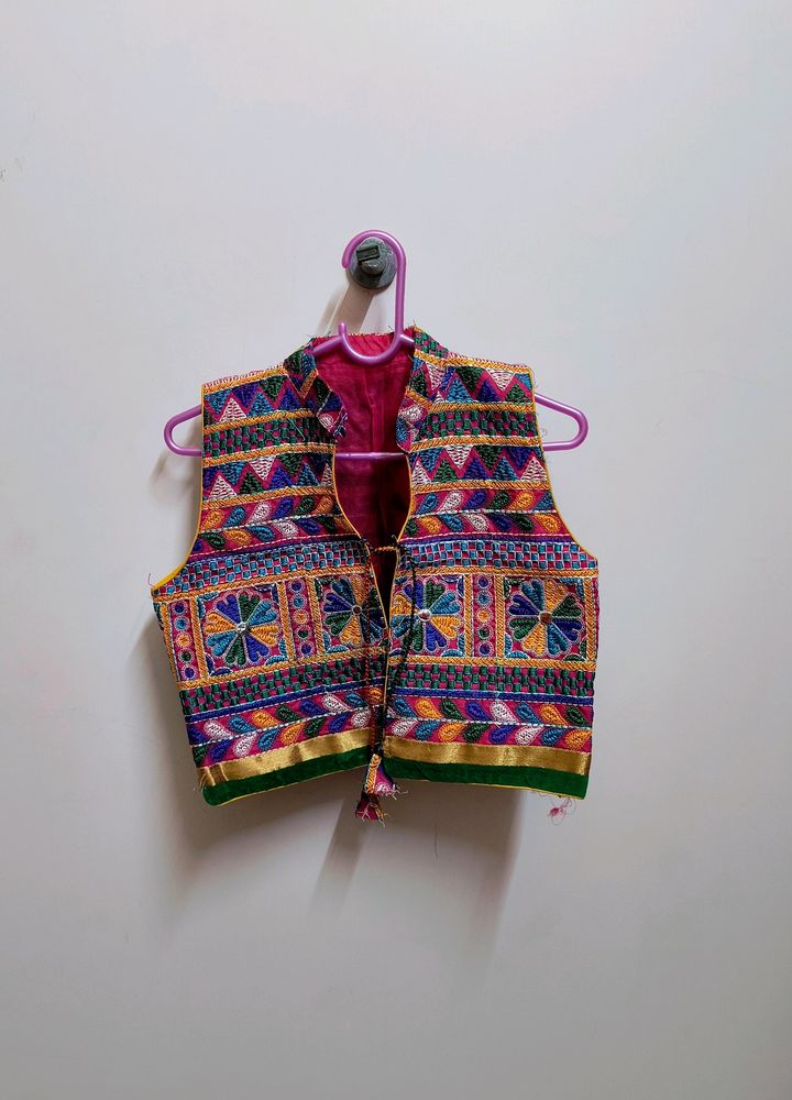 Embroidered Shrug