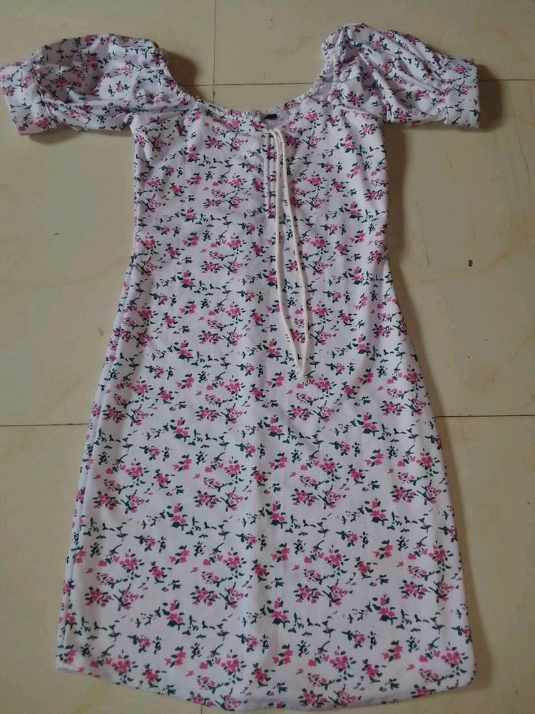 Korean Knee Length Dress