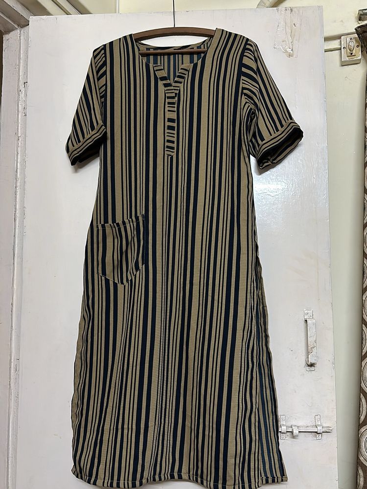 Stripes Kurta-L