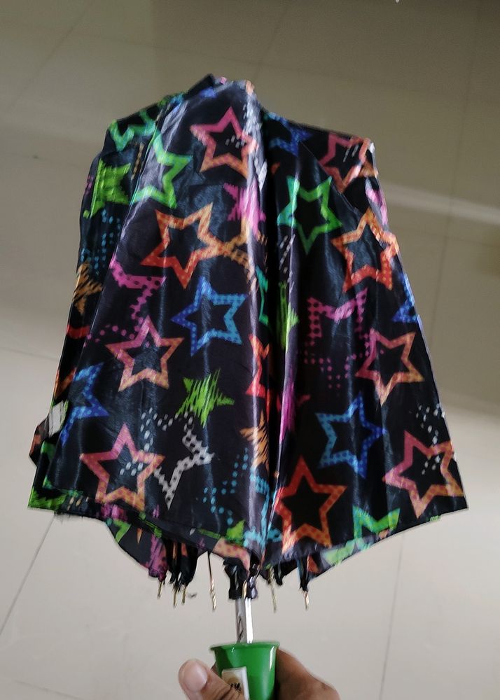 Star Printed Umbrella