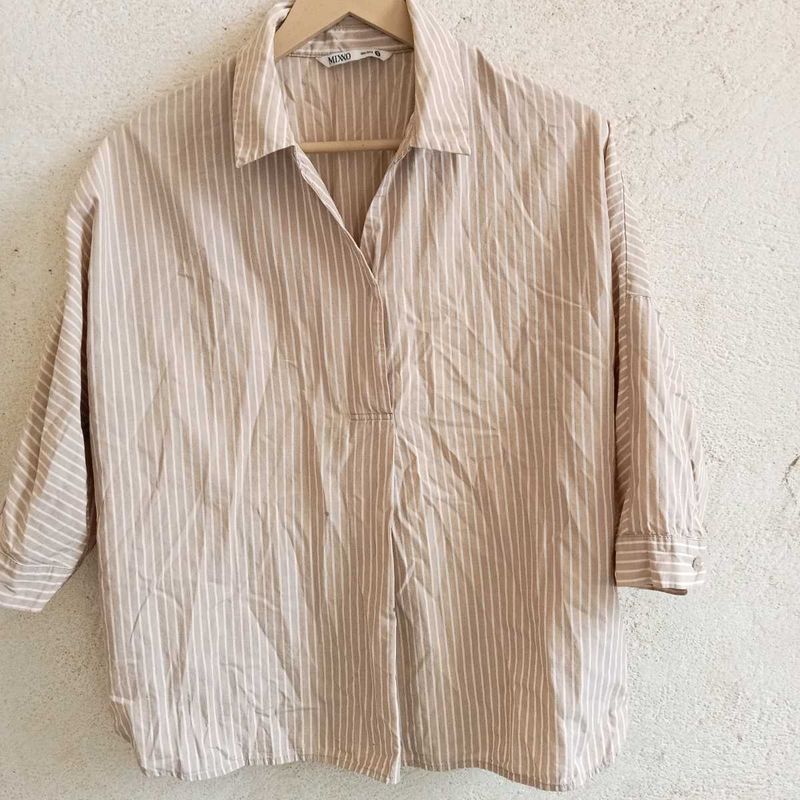 Cotton Collar Shirt