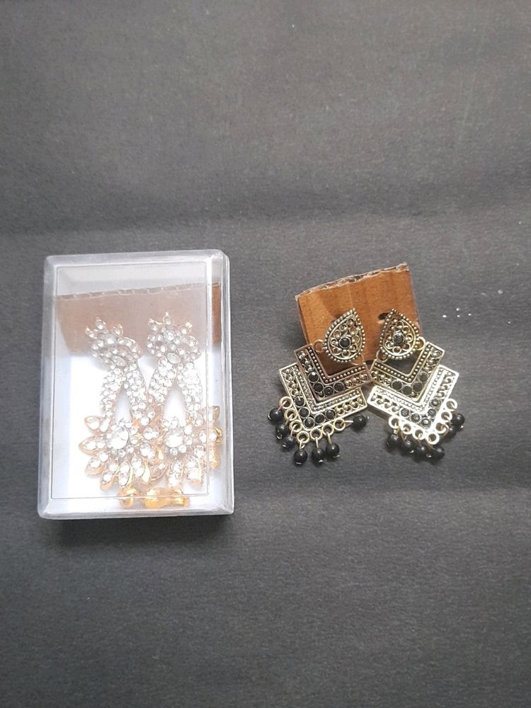 Beautiful Earrings Combo || Totally New ||never Used