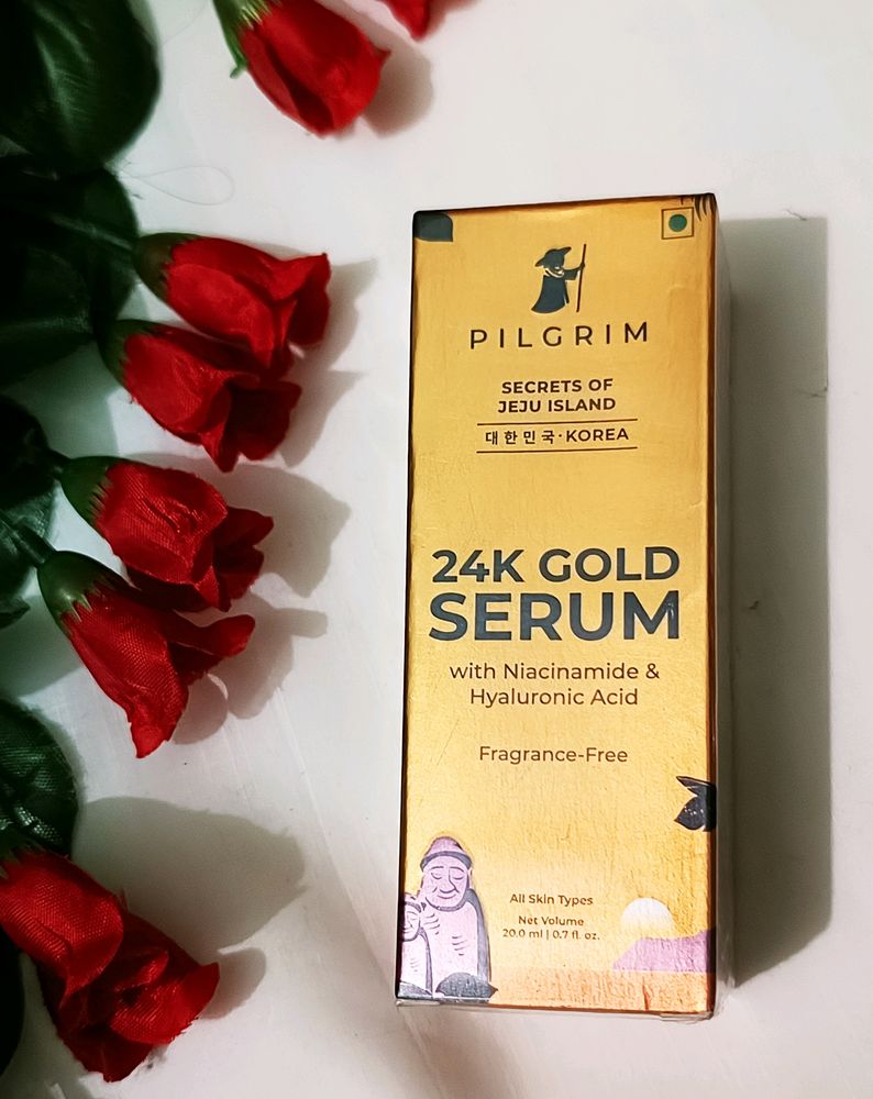 24 K GoldSerum With Niacinamide & Hyaluronic Acid