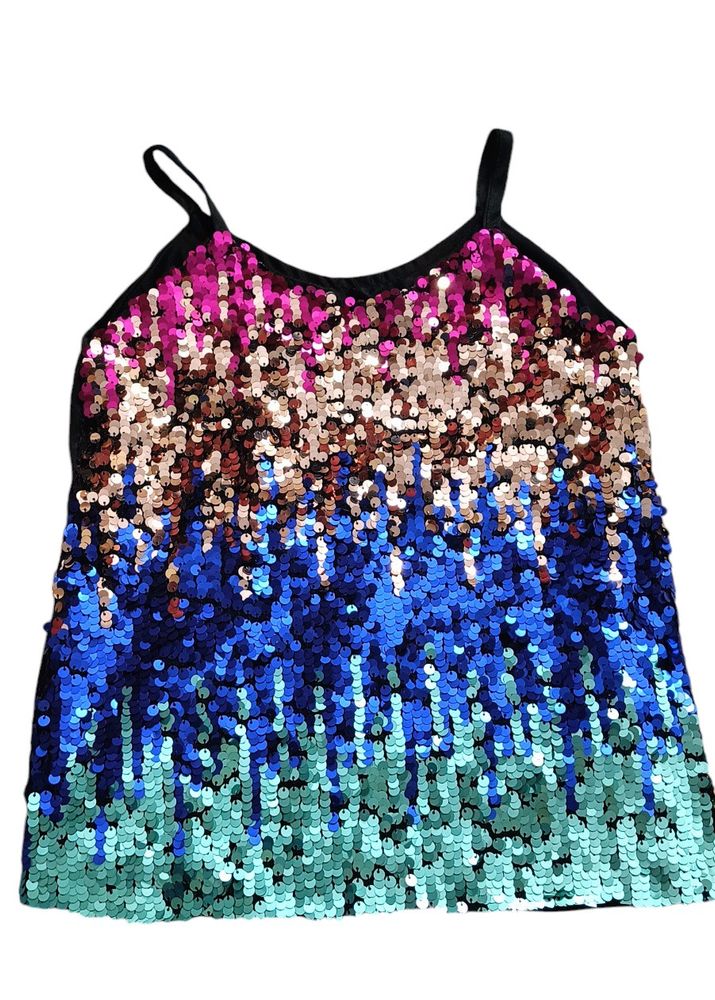 Sequin Multicolour Party Top