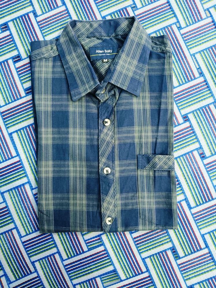 Men Blue Shirt