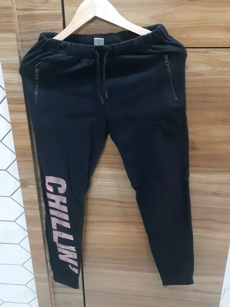 Black Chilling Trackpant