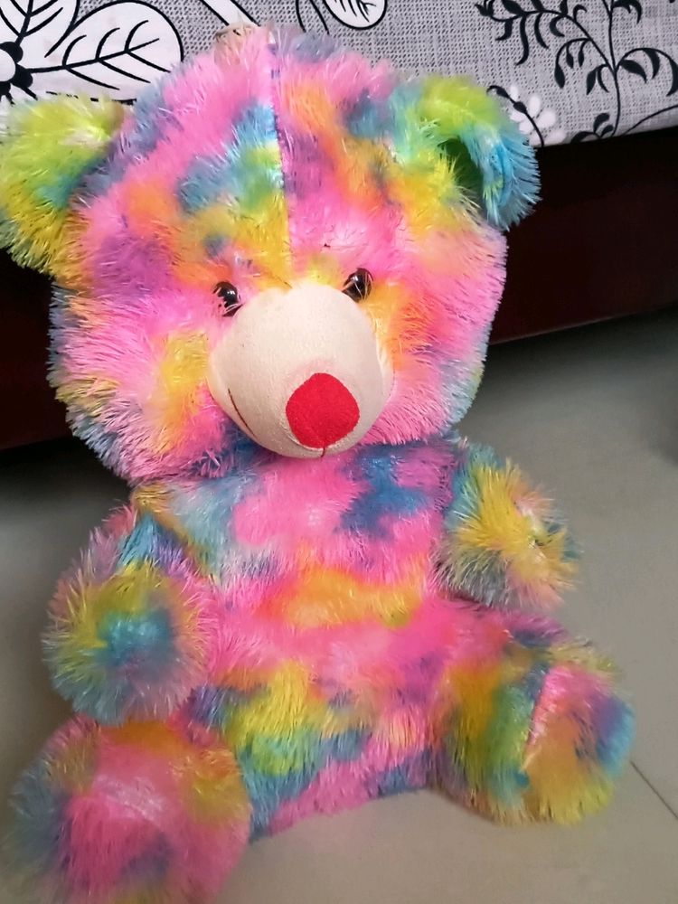 Rainbow Teddybear Doll