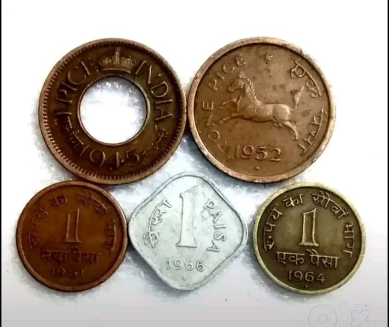 One Pice Coin set  .Will get mix years as per avai