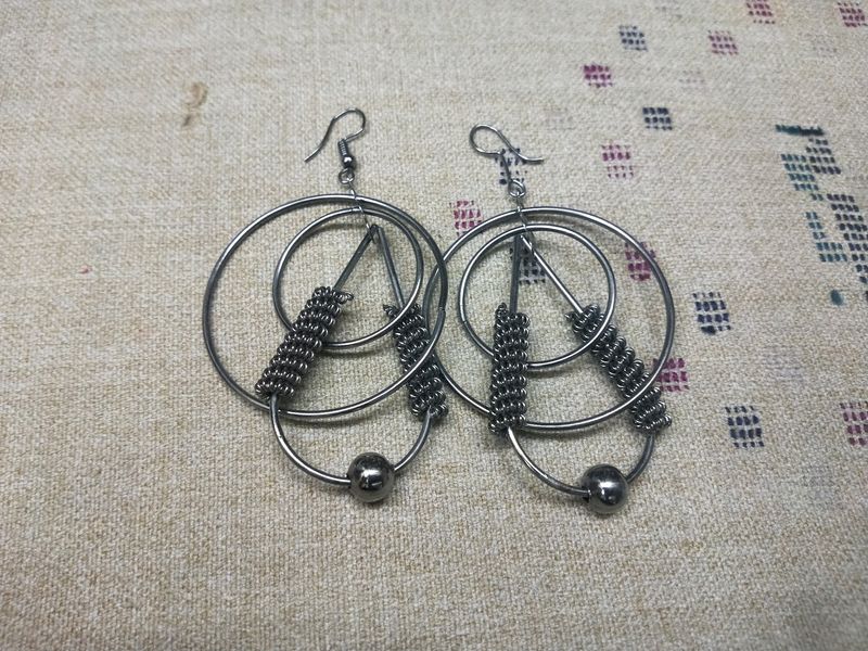 oxidised earings