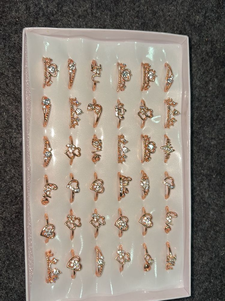 Rose Gold Girl Ring