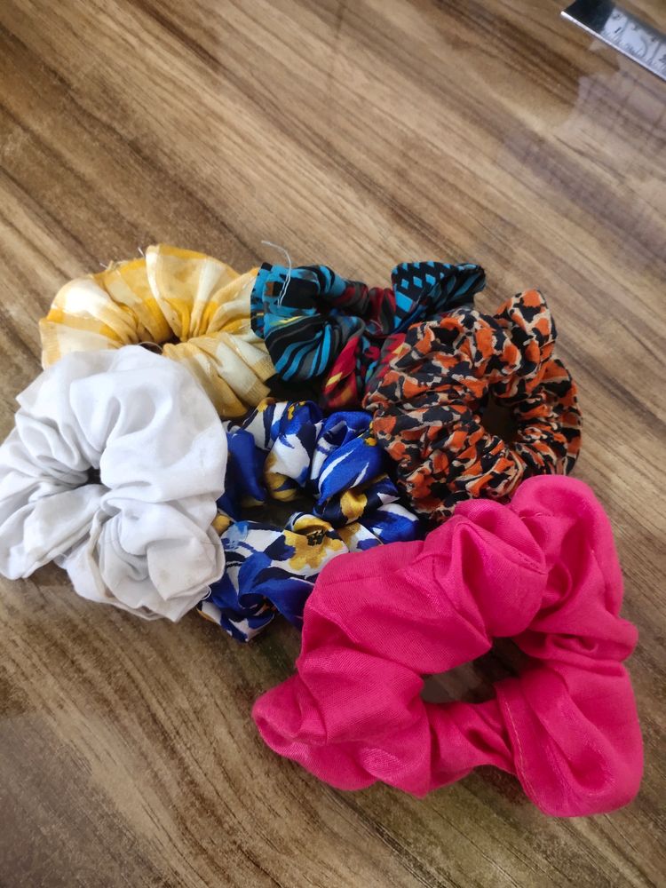 Scrunchies - Set Of 6