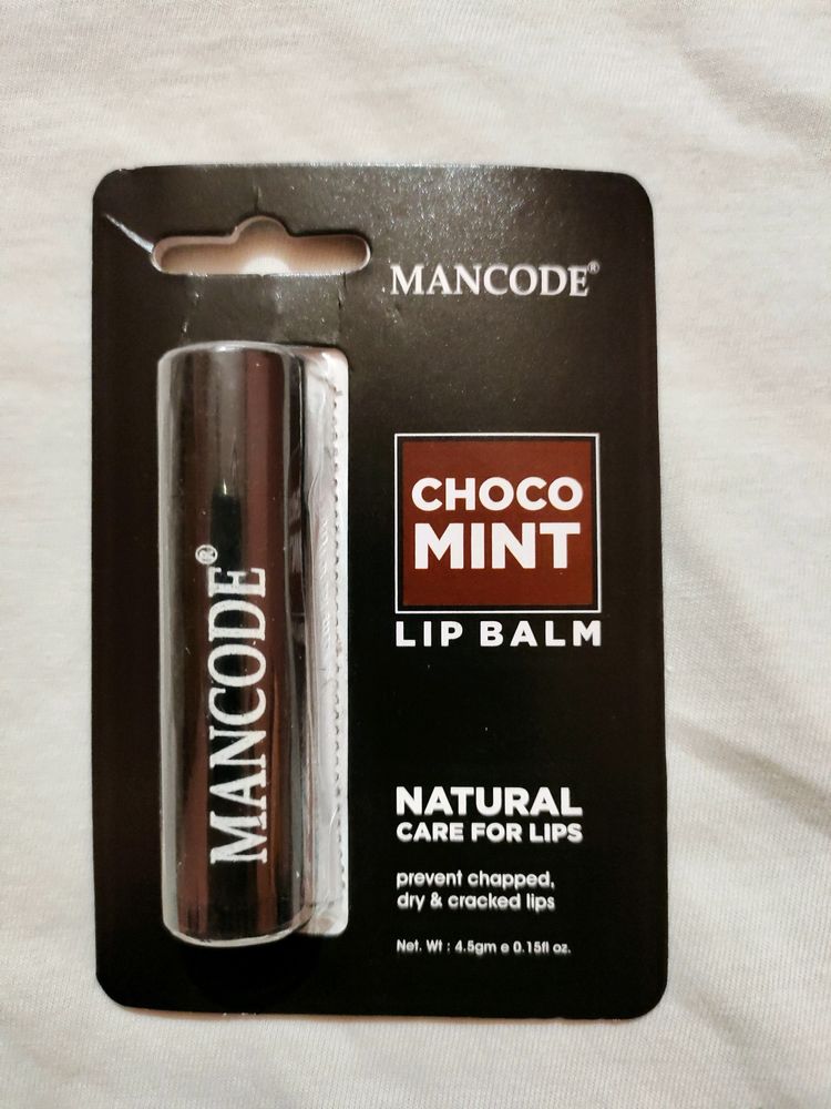 Mancode Choco Mint Lipbalm (Seal Packed)