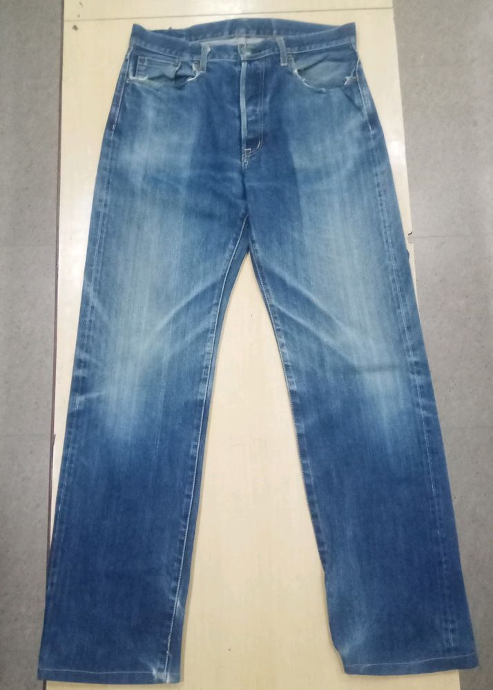 Surplus Spell Blue Straight Jeans for Woman & Boys